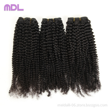 High quality wholesale remy human hair kinky curly factory price virgin indian bulk braiding